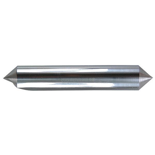 Melin Tool Co Carbide De Countersink, 1F, 100 deg., 1/4" - DC1-1/4-100