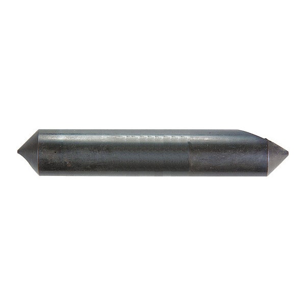 Melin Tool Co Countersink, Hss, DE, 1F, 82 deg., 3/8" dia. - DHS1-3/8-82