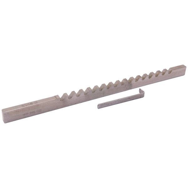 Hhip 3/16" B High Speed Steel Keyway Broach With 1 Shim - 2006-1022