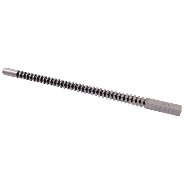 Hhip 1/2" High Speed Steel Square Push Broach - 2006-0126