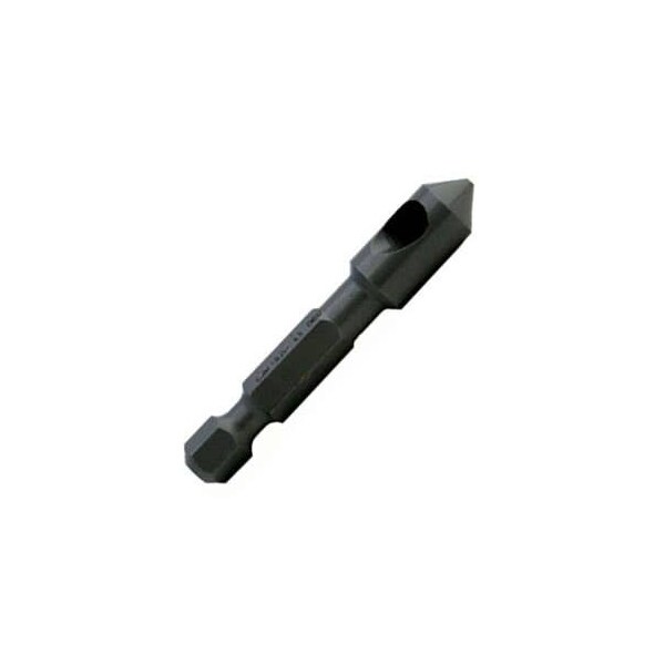Champion Cutting Tool CSK-SH Zero Flute Countersink - Deburring Tool, 1/4in Shank, Screw Size - #5 - CHA CSK-8SH