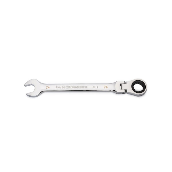 Llave de trinquete combinada flex de 12 PT de Gearwrench 24mm 90T - KDT86724.