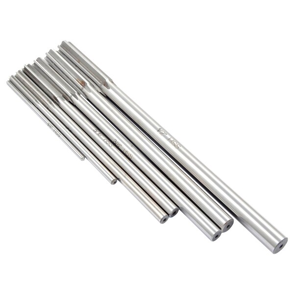 Hhip 7 Piece 1/8-1/2 X 1/16 High Speed Steel Chucking Reamer Set - 2006-0007