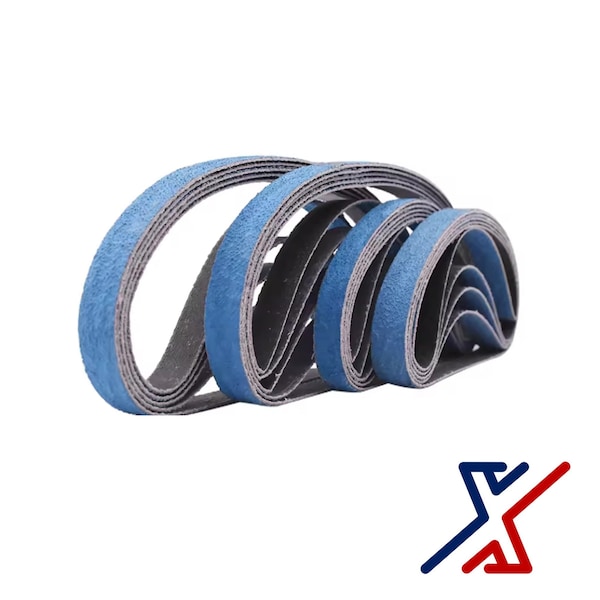 Herramientas X1Abrasives 6 pulgadas x 132 pulgadas 220 Granos Cintas de Lija de Zirconia, 25 piezas - X1E-CON-SAN-BEZ-3069x25