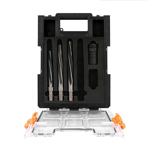 Versadrive HMT MAX Heavy Duty Impact Reamer 4 Piece Set, 11/16, 13/16, 15/16 + 3/4'' Adapter - 501051-SET1