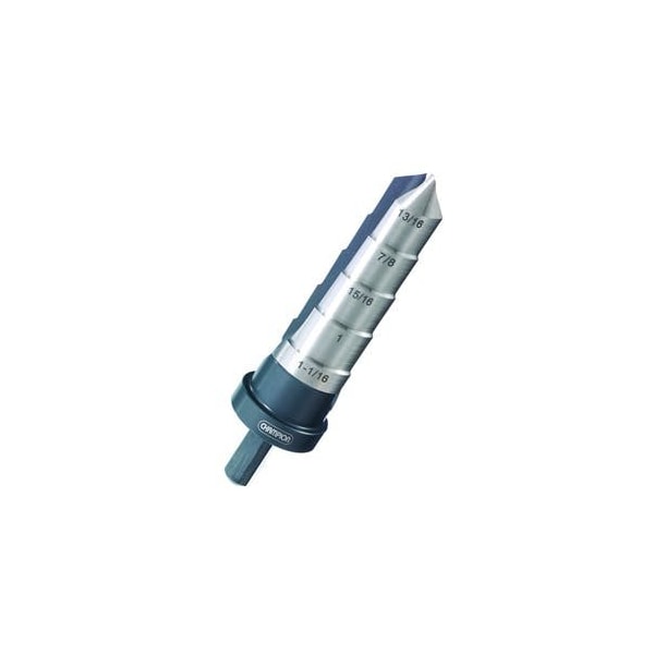 Champion Cutting Tool 13/16in-1-1/16in Brute XSR Step Reamers, 5 Steps: 13/16in, 7/8in - CHA XSR-13/16X1-1/16