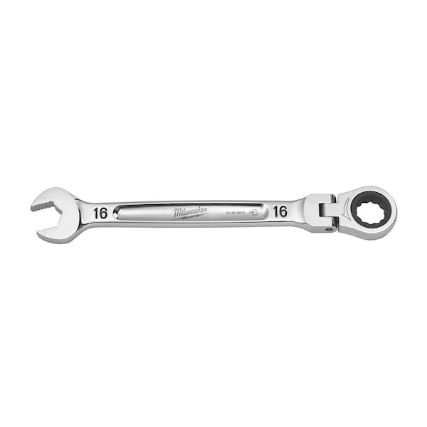 Llave combinada de trinquete con cabeza flexible métrica de 16 mm de Milwaukee Tool - 45-96-9616