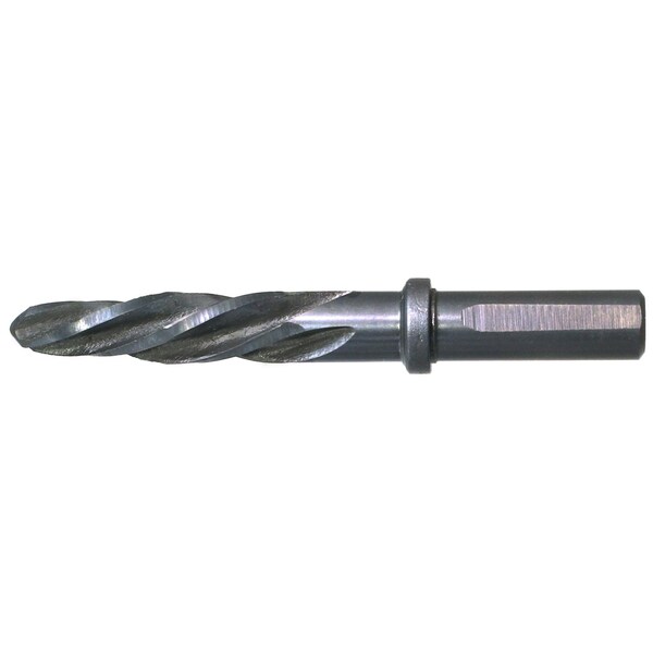 Drillco 1-1/8, High Spiral Flute 1/2 Shank Construction Reamer - 428A208-132