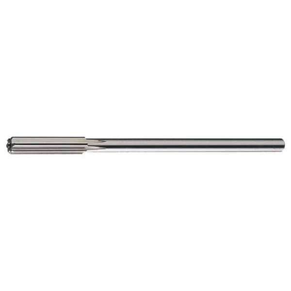 Cleveland Chucking Reamer, 17/64 In., 6 Flute, HSS - C25550