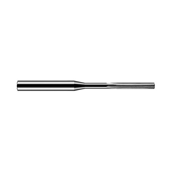 Harvey Tool 0.1270 in. Reamer dia x 0.7500 in. 3/4 Margin Length Carbide Reamer, 4 Flutes - RSB1270