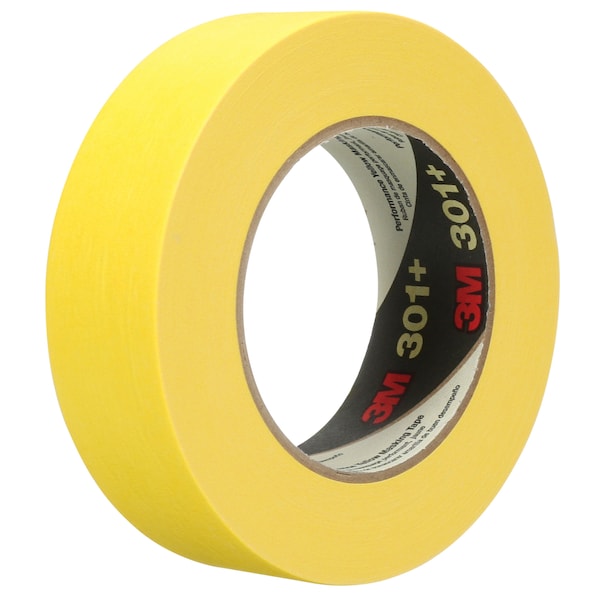 Cinta de enmascarar, amarilla, 24mm x 55m, paquete de 36 - 301+ de 3M