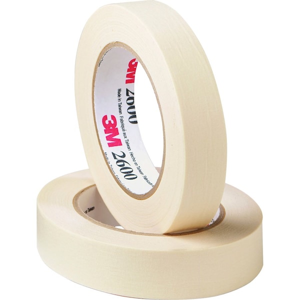 Cinta de enmascarar 3M, 1 pulgada de ancho x 60 yardas de largo - 260024A
