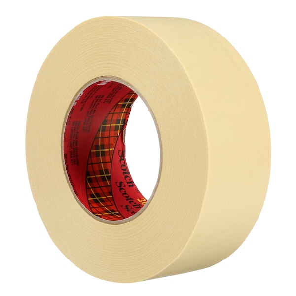 Cinta para enmascarar de 3M, Papel Crepé, Color Beige, Paquete de 24 - 2693