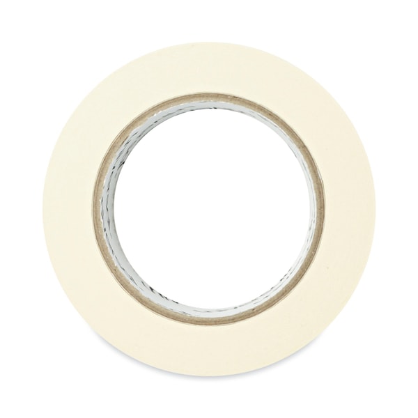 Cinta de enmascarar de uso general Universal, núcleo de 3", 48 mm x 54.8 m, beige, paquete de 2 - UNV51302