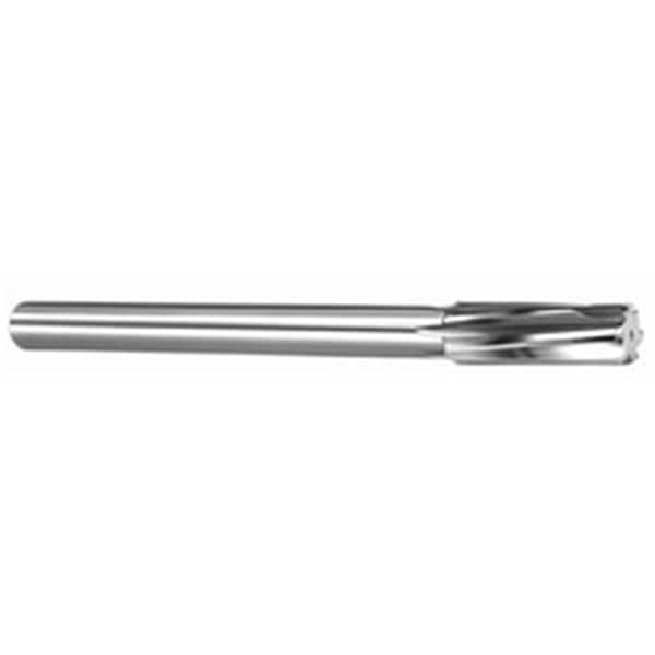 Super Tool 0.44 in. dia. Carbide Tipped Reamer, Left Hand Spiral Flutes, Partial Flute Length Carbide - 55107