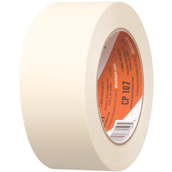 Cinta de enmascarar Shurtape, 48mm x 55m, 20 lb./in., paquete de 24 - CP 107