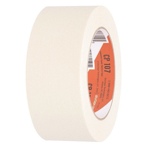 Cinta de enmascarar Shurtape, 48mm x 55m, 20 lb./in., paquete de 24 - CP 107